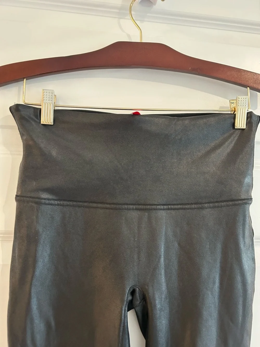 Spanx Black Leggings Size XLP Petite